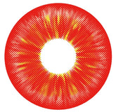 Kazzue 17mm Toxic Red Mini Scleral Lenses